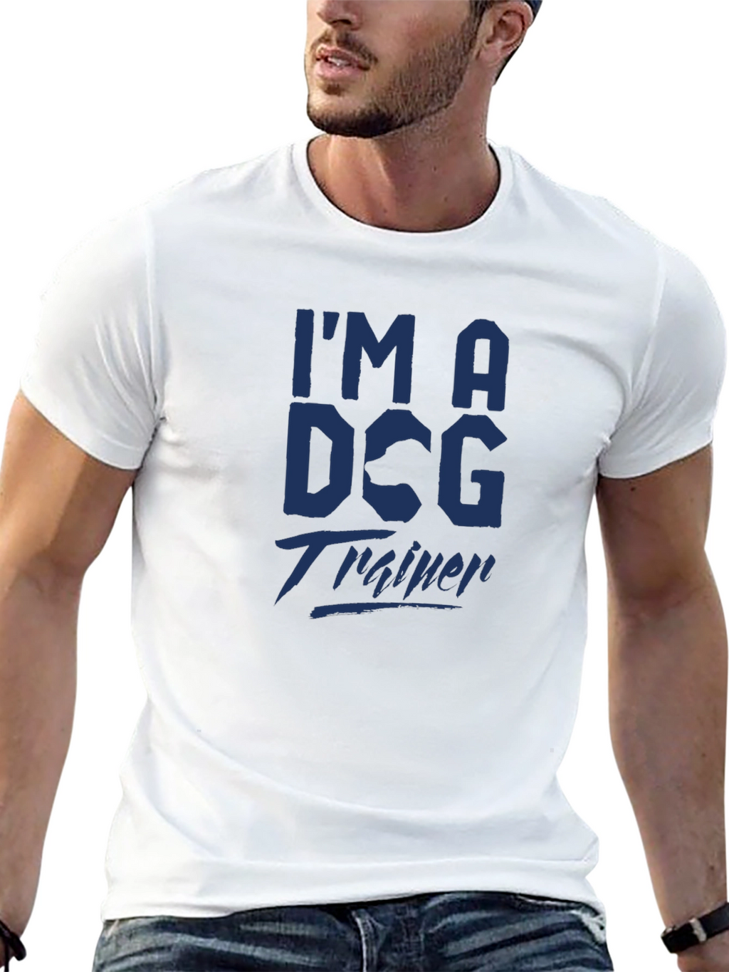 Im a Dog Trainer Tee - Stylish Graphic T-Shirt