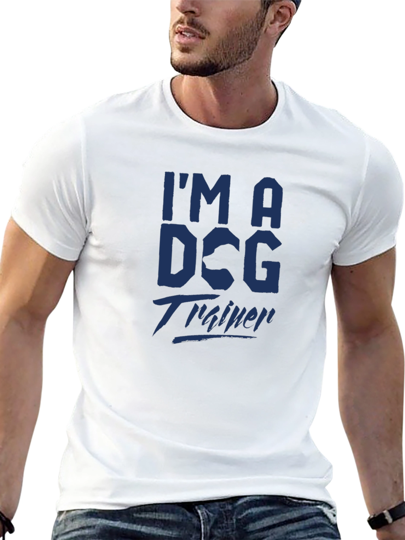 Im a Dog Trainer Tee - Stylish Graphic T-Shirt