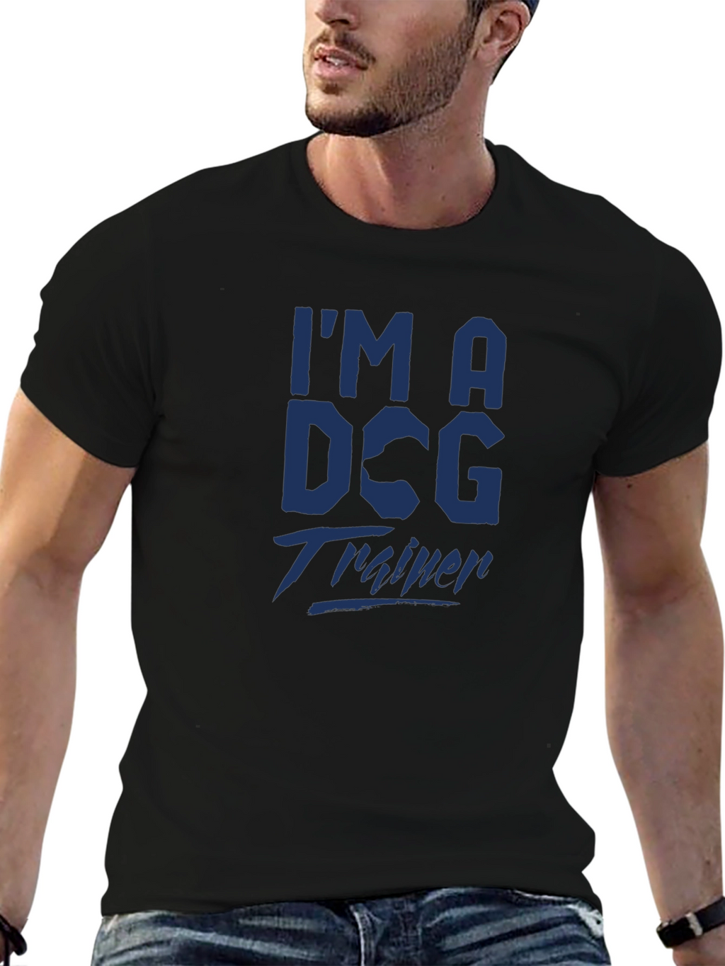 Im a Dog Trainer Tee - Stylish Graphic T-Shirt