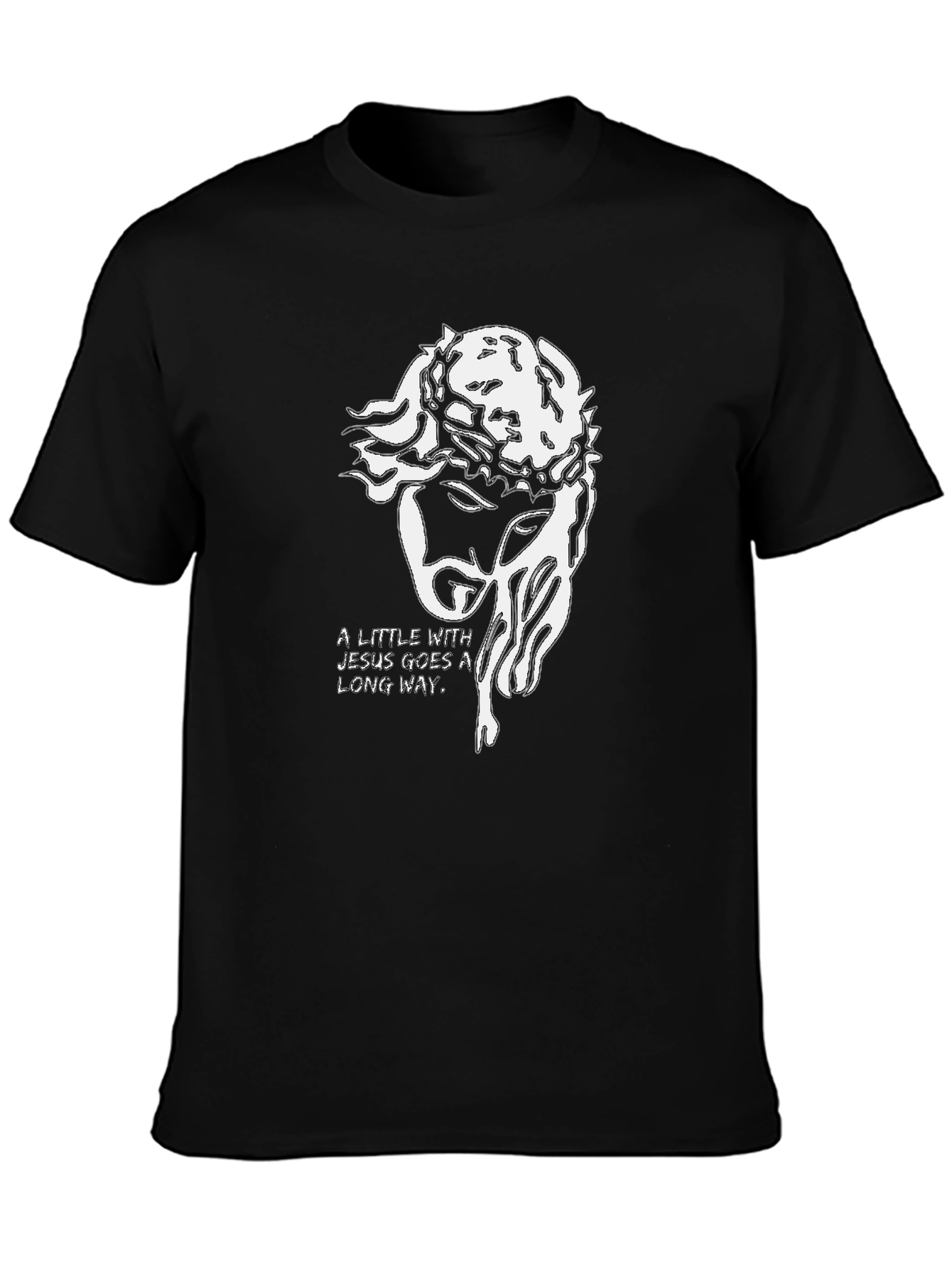 Jesus Crown of Thorns T-Shirt - Faith Based Apparel