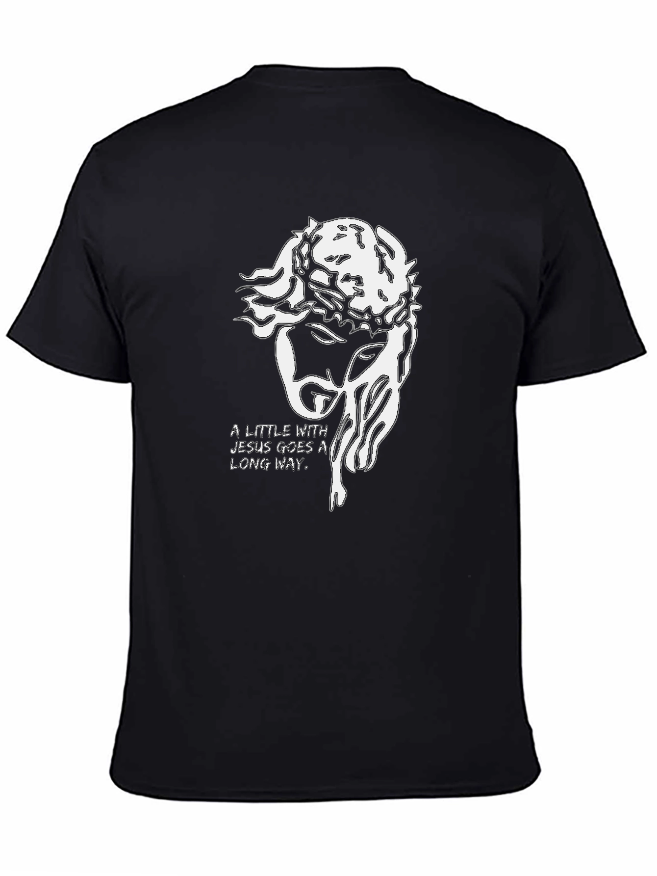 Jesus Crown of Thorns T-Shirt - Faith Based Apparel