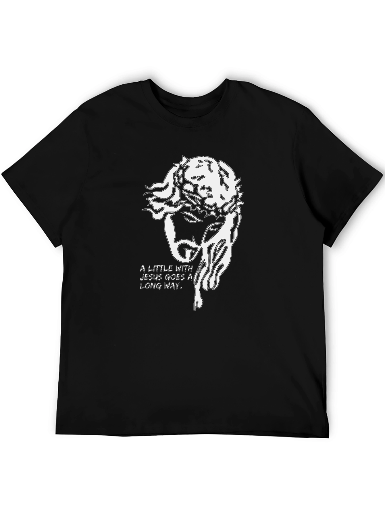 Jesus Crown of Thorns T-Shirt - Faith Based Apparel