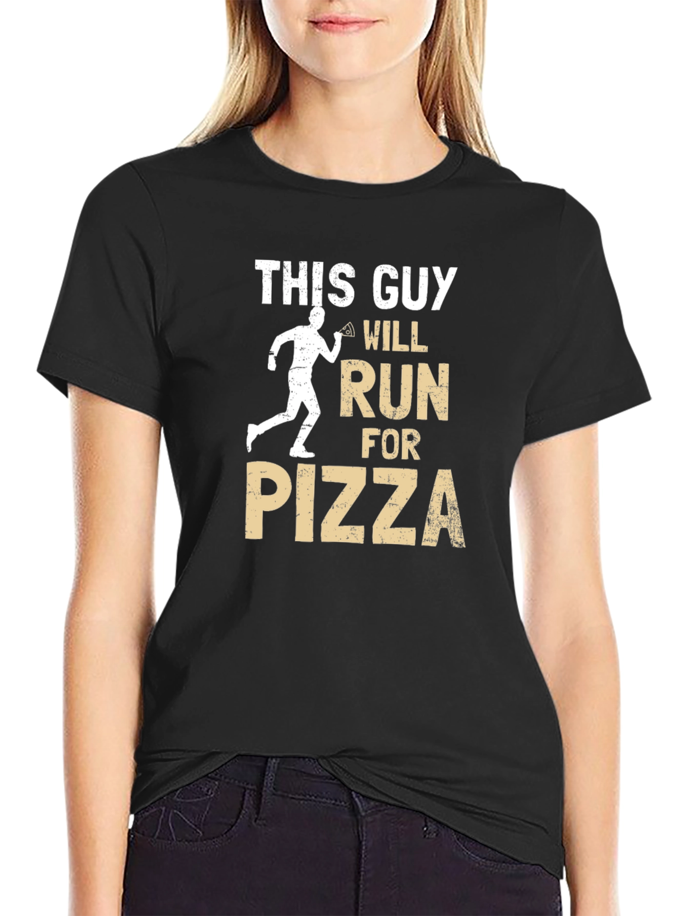 Funny Pizza Run T-Shirt