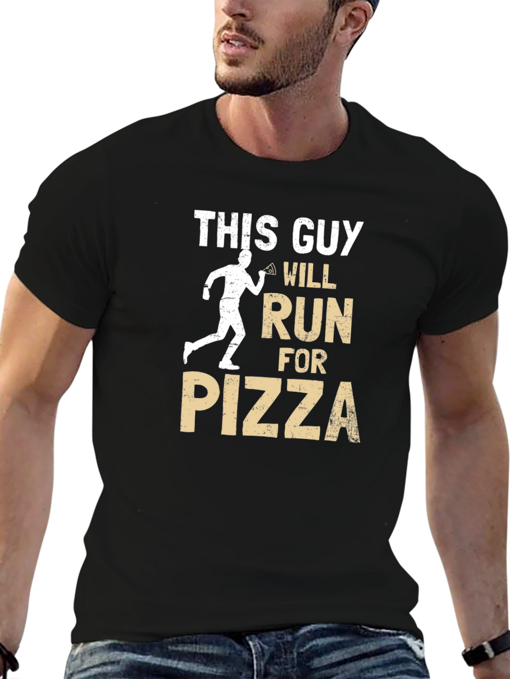 Funny Pizza Run T-Shirt