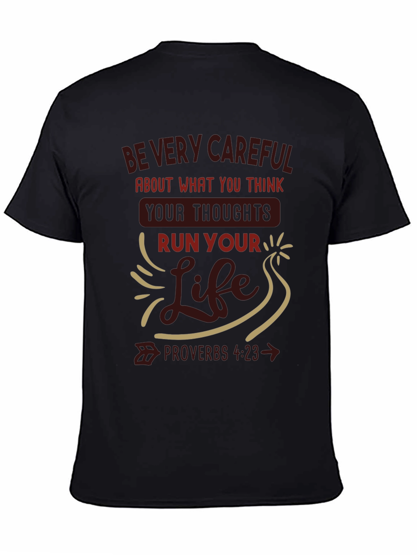 Inspirational Proverbs 4:23 T-Shirt