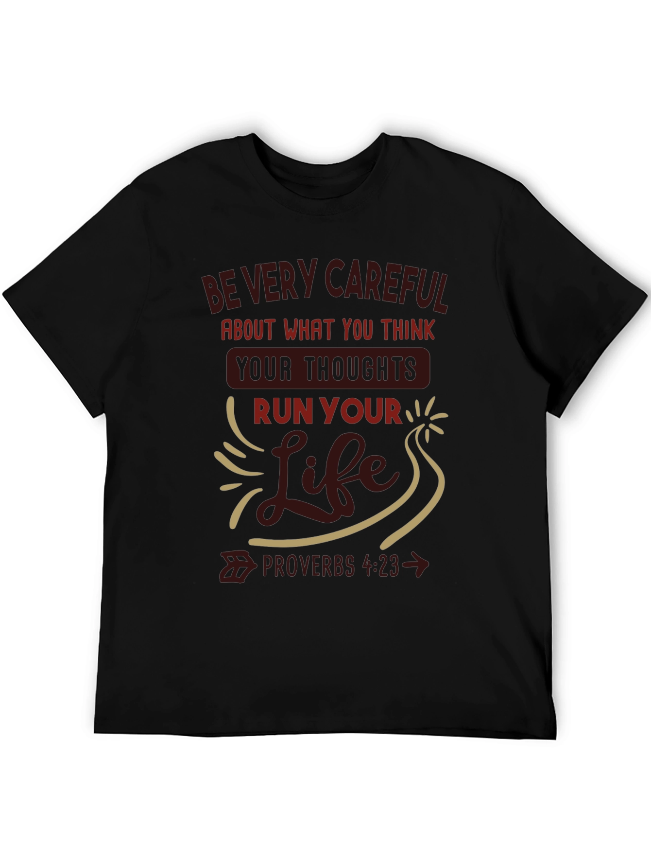 Inspirational Proverbs 4:23 T-Shirt