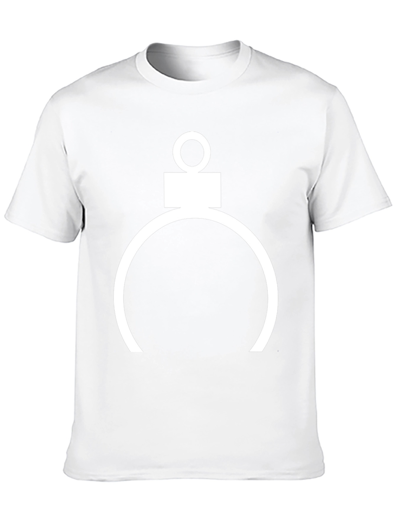 Geometric Circle T-Shirt - Modern Minimalist Design