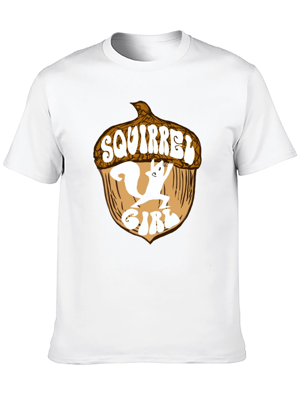 Squirrel Girl T-Shirt - Black Cotton Blend Tee