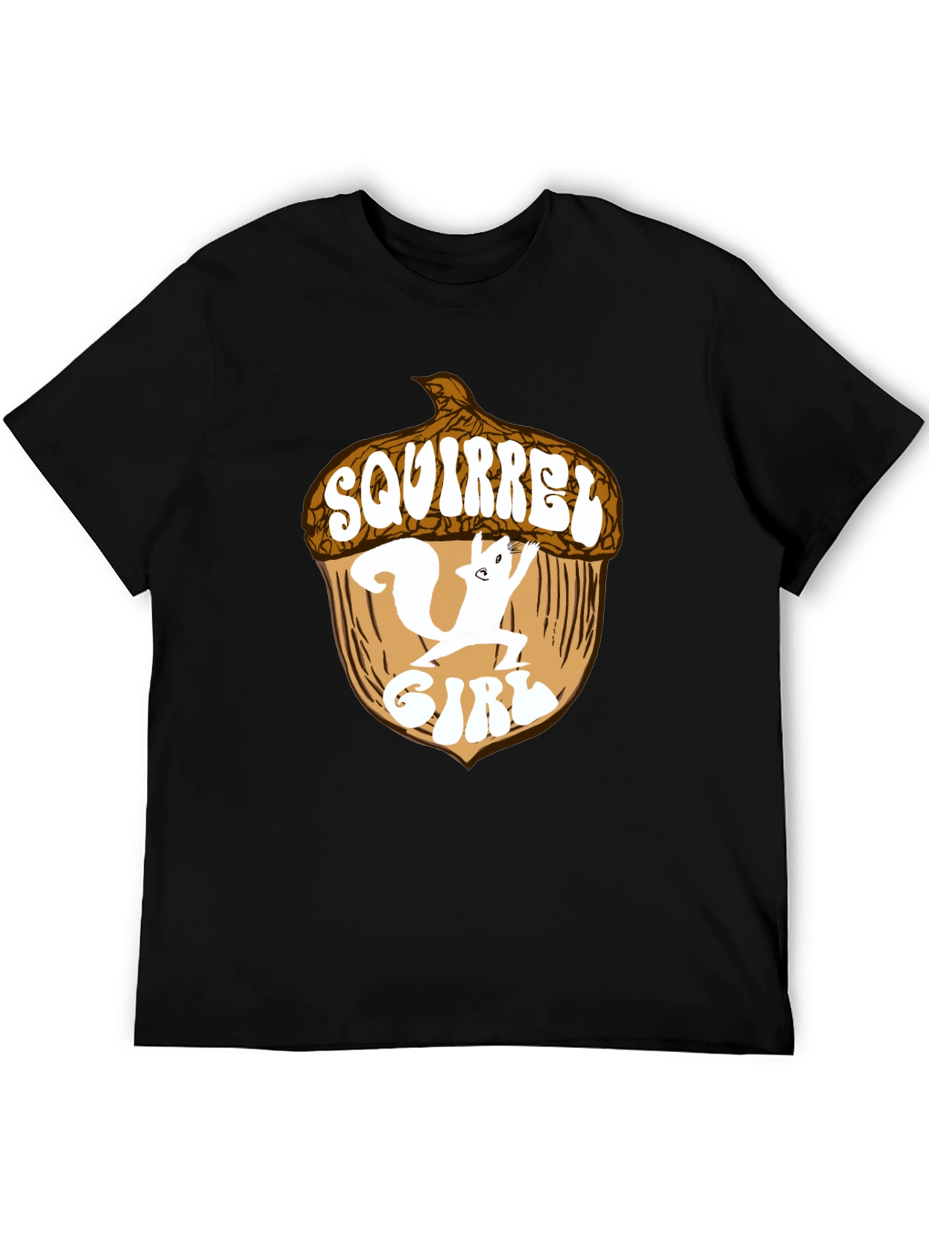 Squirrel Girl T-Shirt - Black Cotton Blend Tee