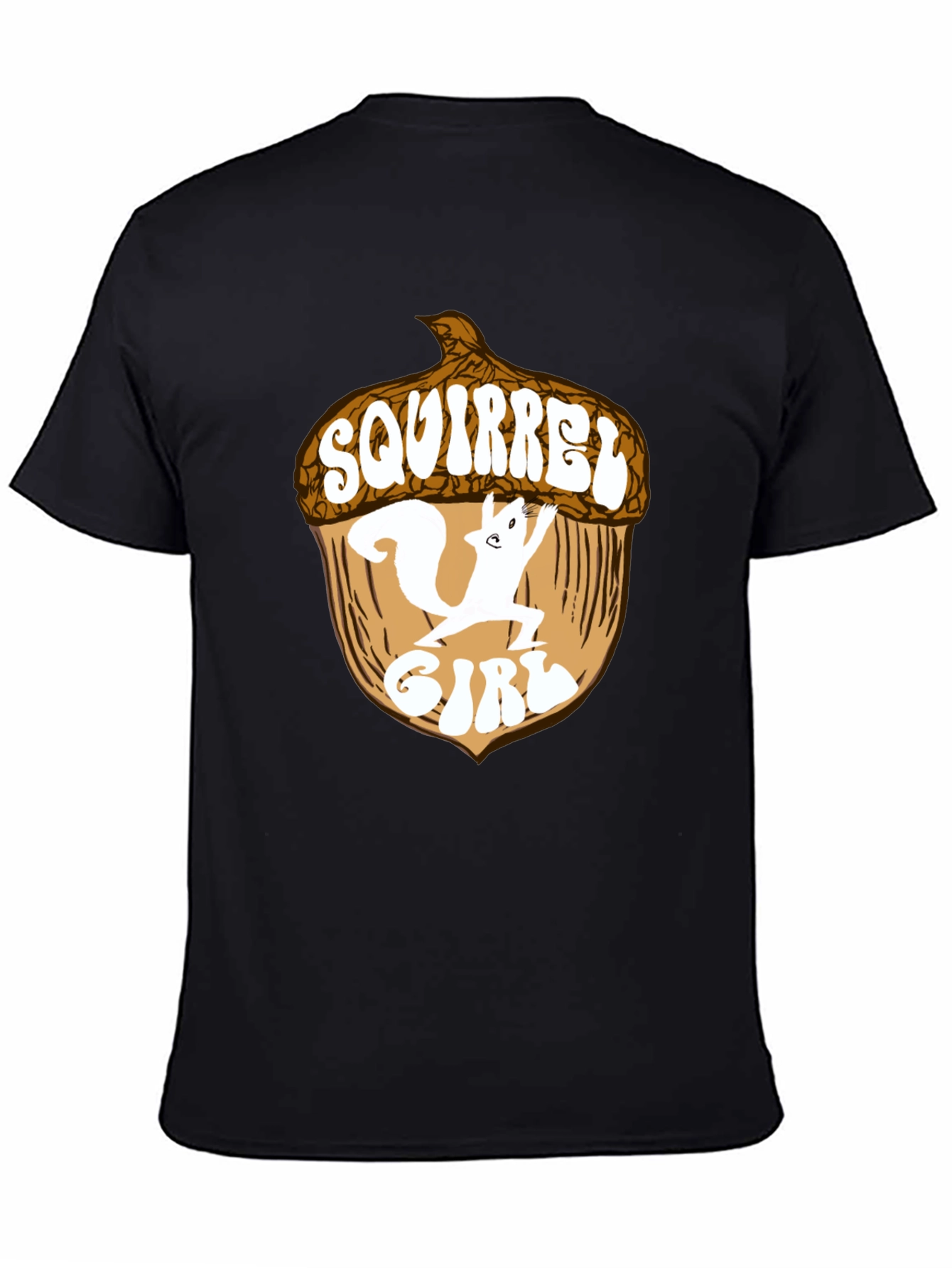 Squirrel Girl T-Shirt - Black Cotton Blend Tee