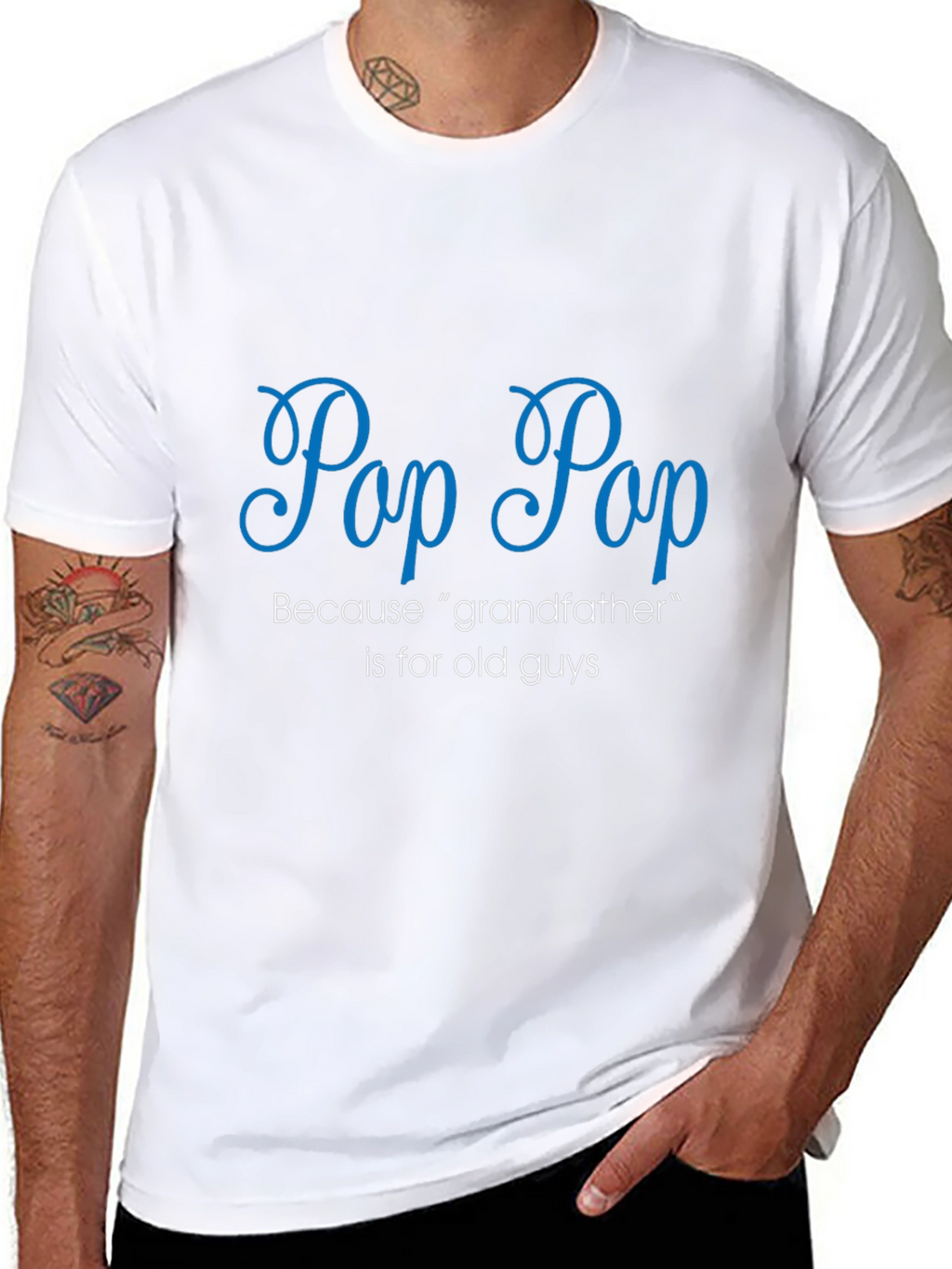 Pop Pop T-Shirt - Grandfather Alternative