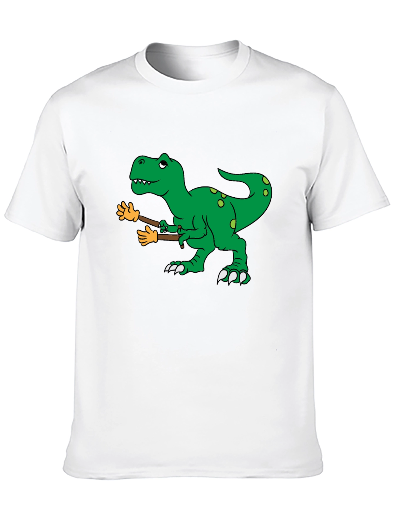 Dinosaur T-Rex with Fake Arms Funny Graphic Tee
