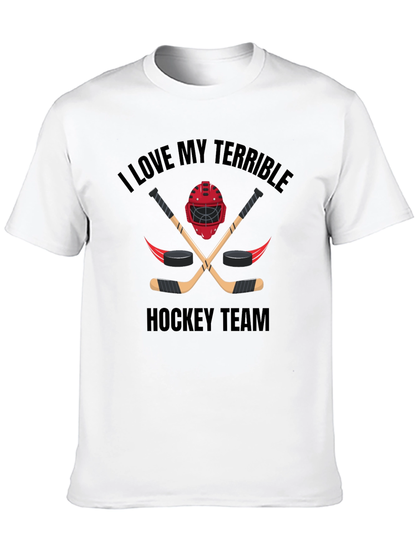 Terrible Hockey Team Graphic Tee
