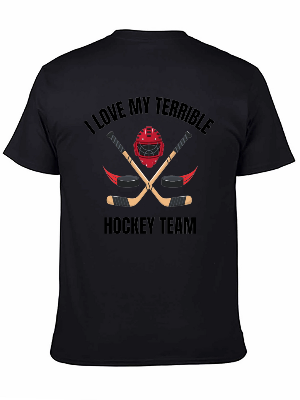 Terrible Hockey Team Graphic Tee