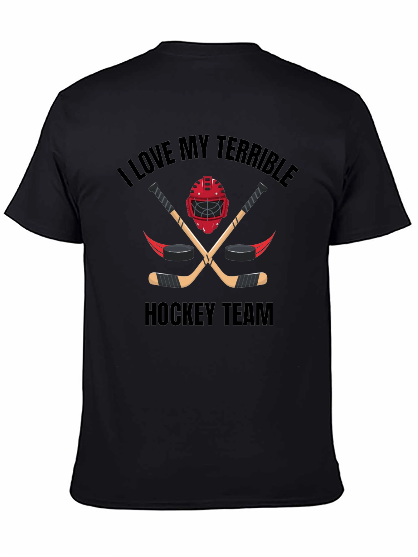 Terrible Hockey Team Graphic Tee