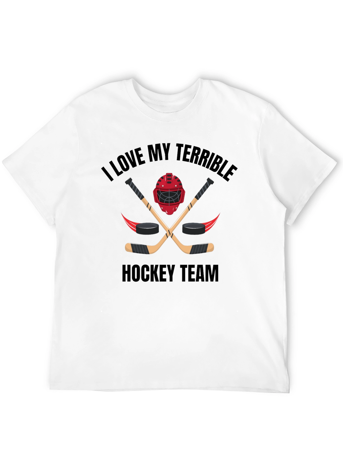 Terrible Hockey Team Graphic Tee
