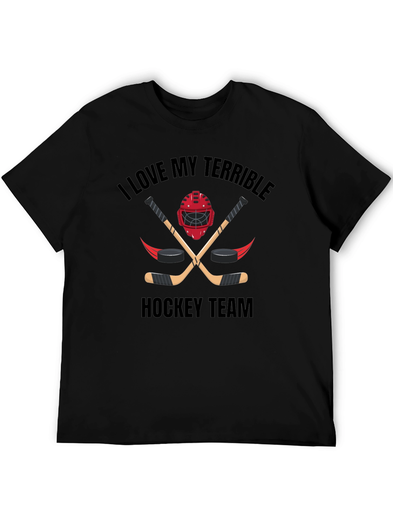 Terrible Hockey Team Graphic Tee