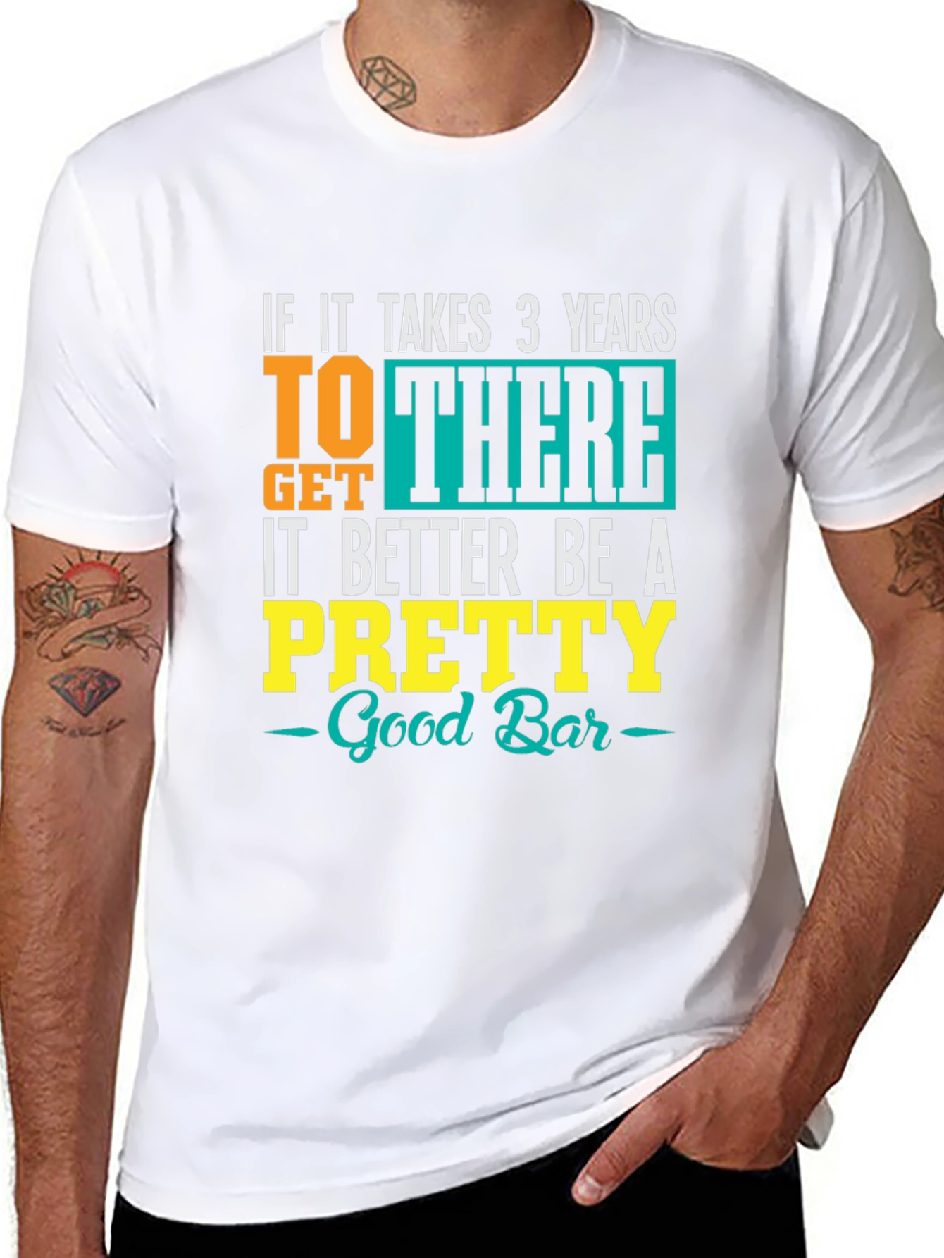 Funny Bar Lover T-Shirt: Takes 3 Years Better Be Good