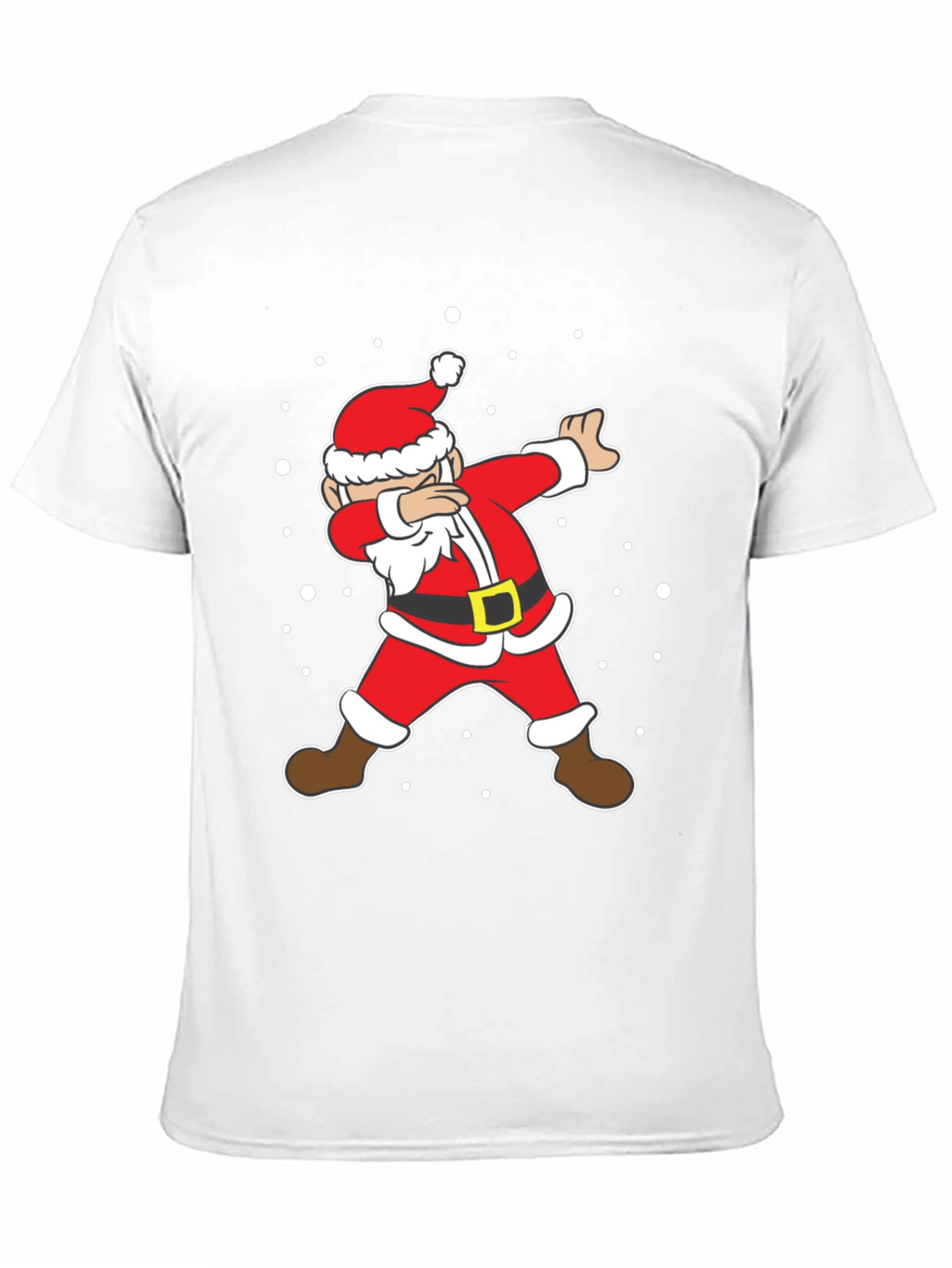 Dabbing Santa Christmas Graphic Tee