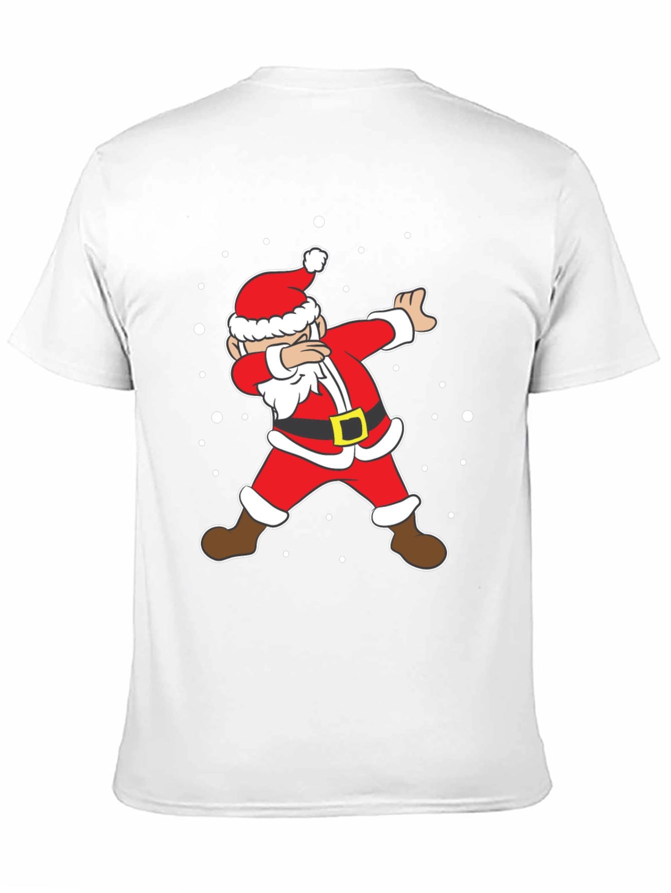Dabbing Santa Christmas Graphic Tee