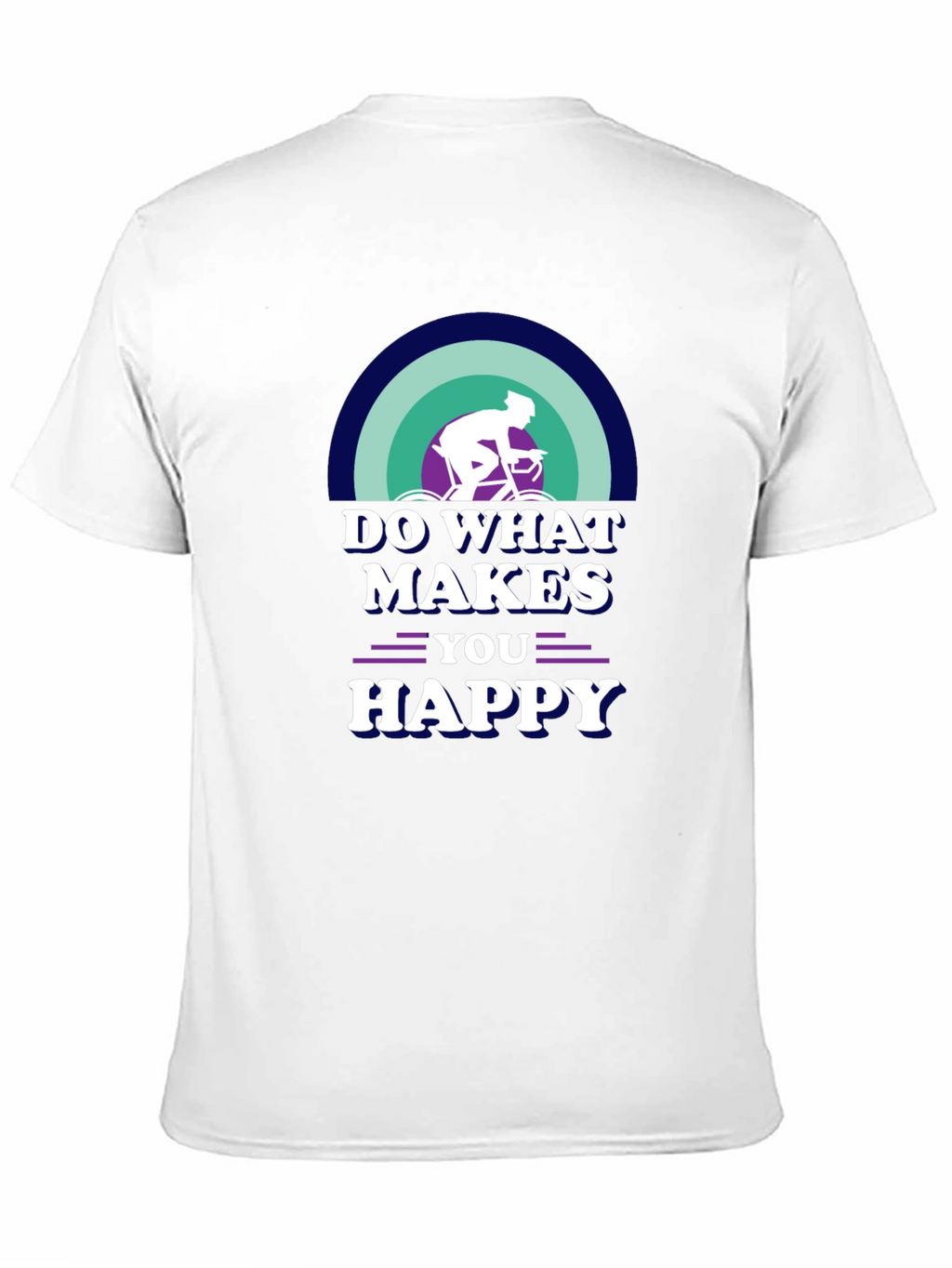Do What Makes You Happy Cycling Graphic Tee