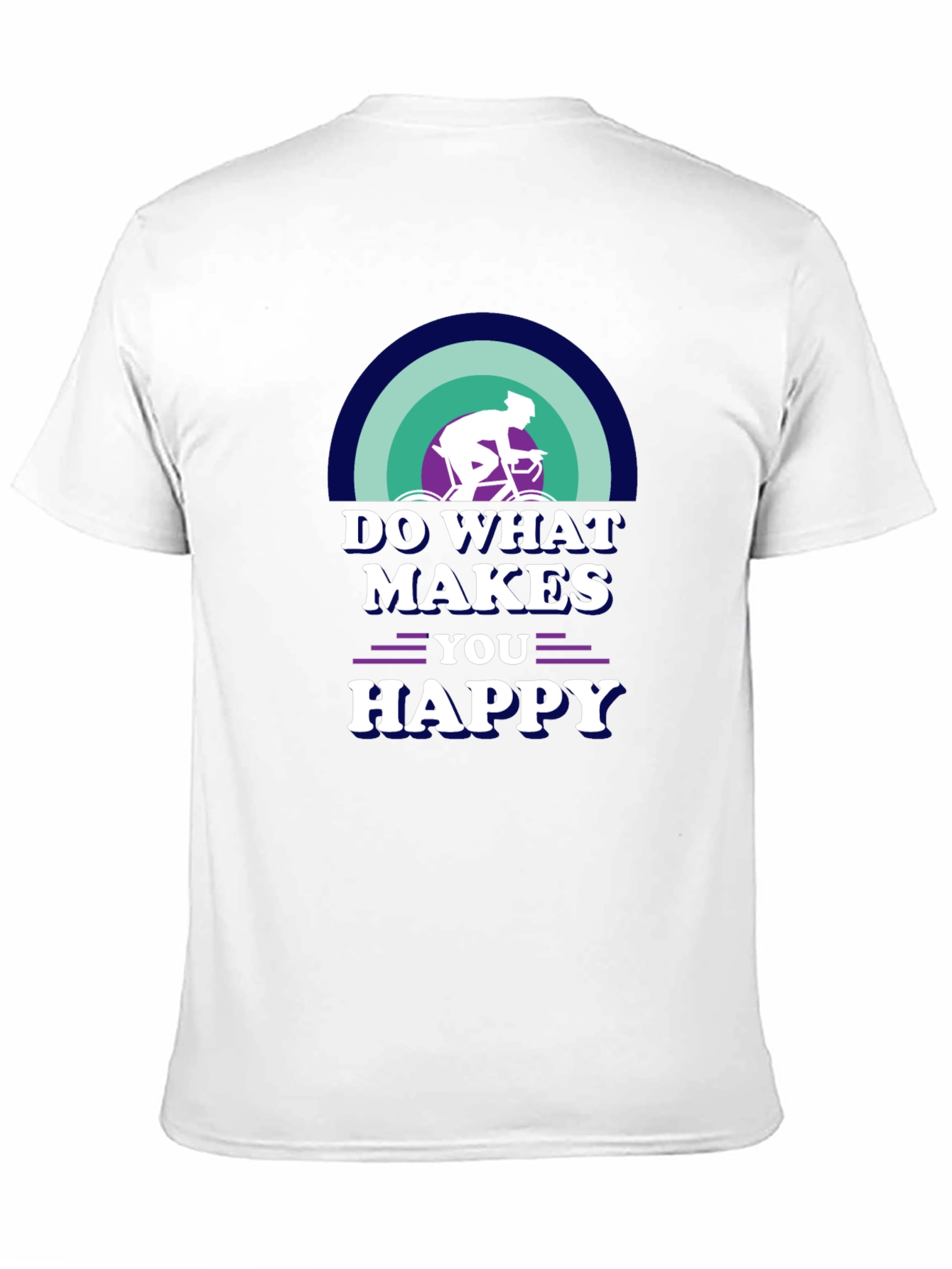 Do What Makes You Happy Cycling Graphic Tee