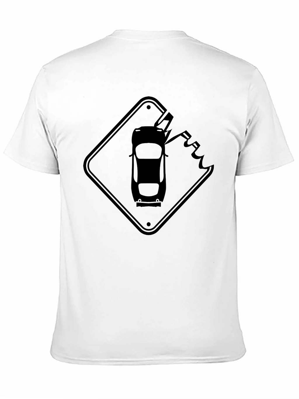 Road Rage Ahead T-Shirt - Black Cotton Tee