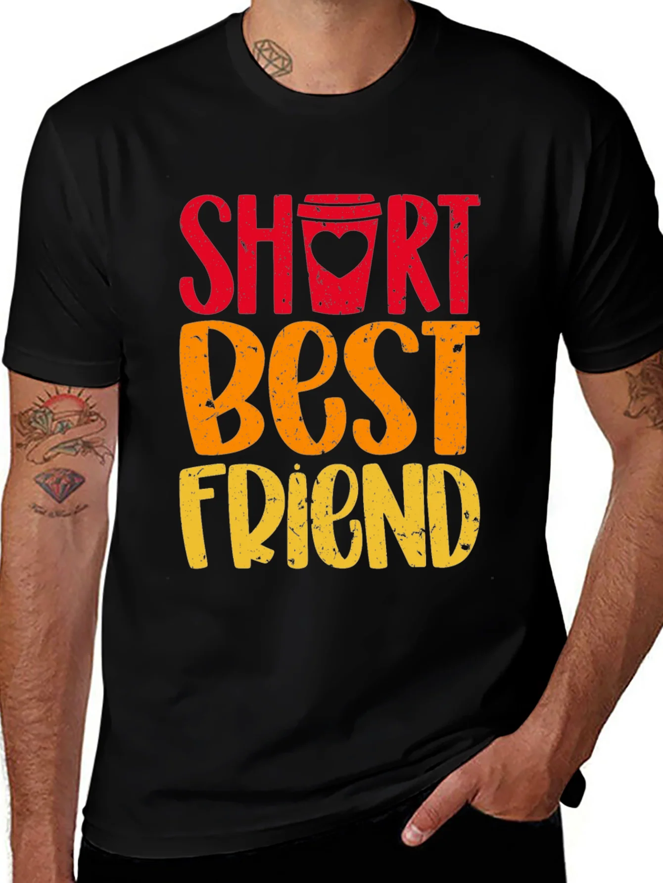 Short Best Friend Graphic Tee