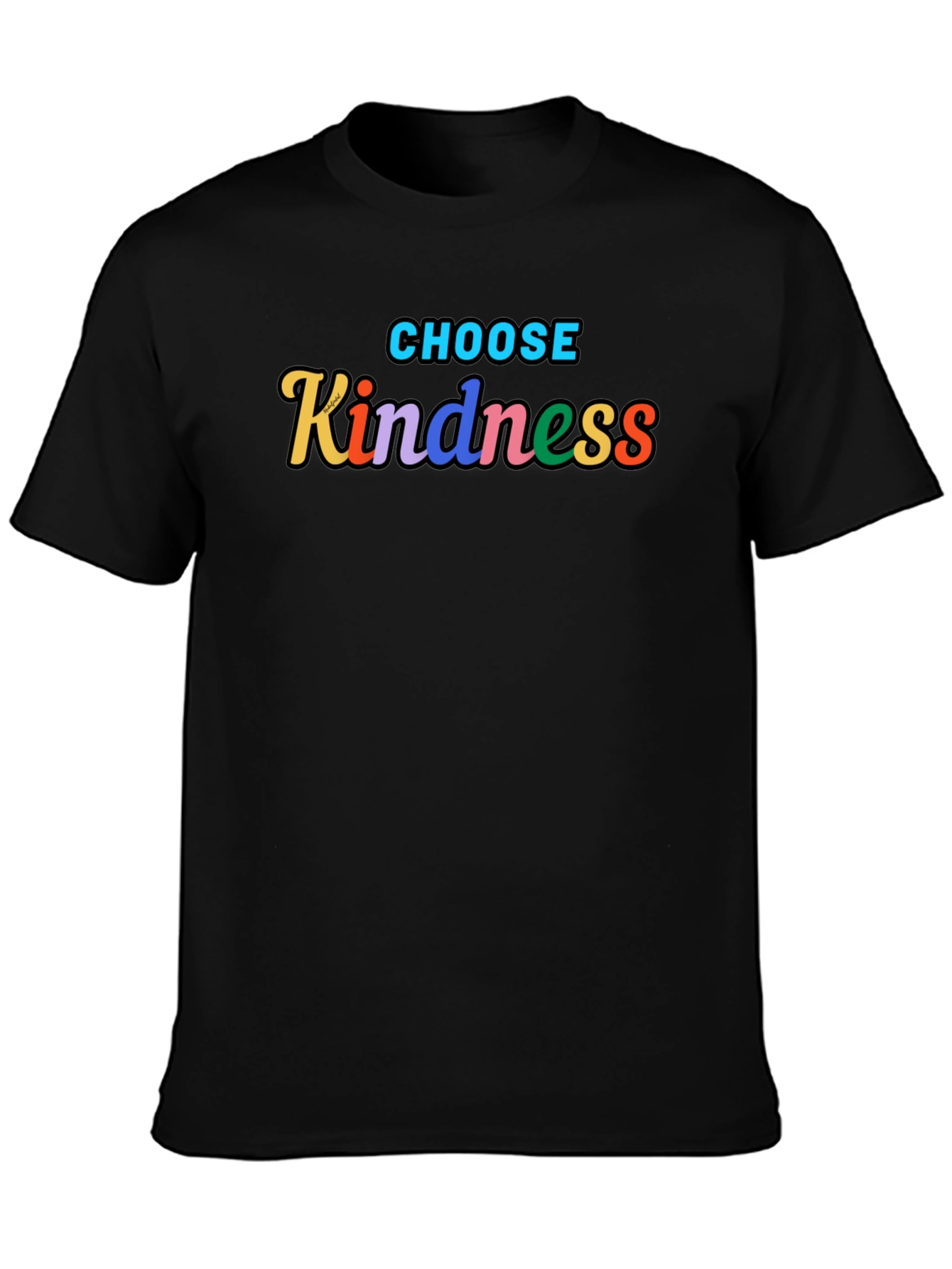 Choose Kindness T-Shirt - Colorful Graphic Tee