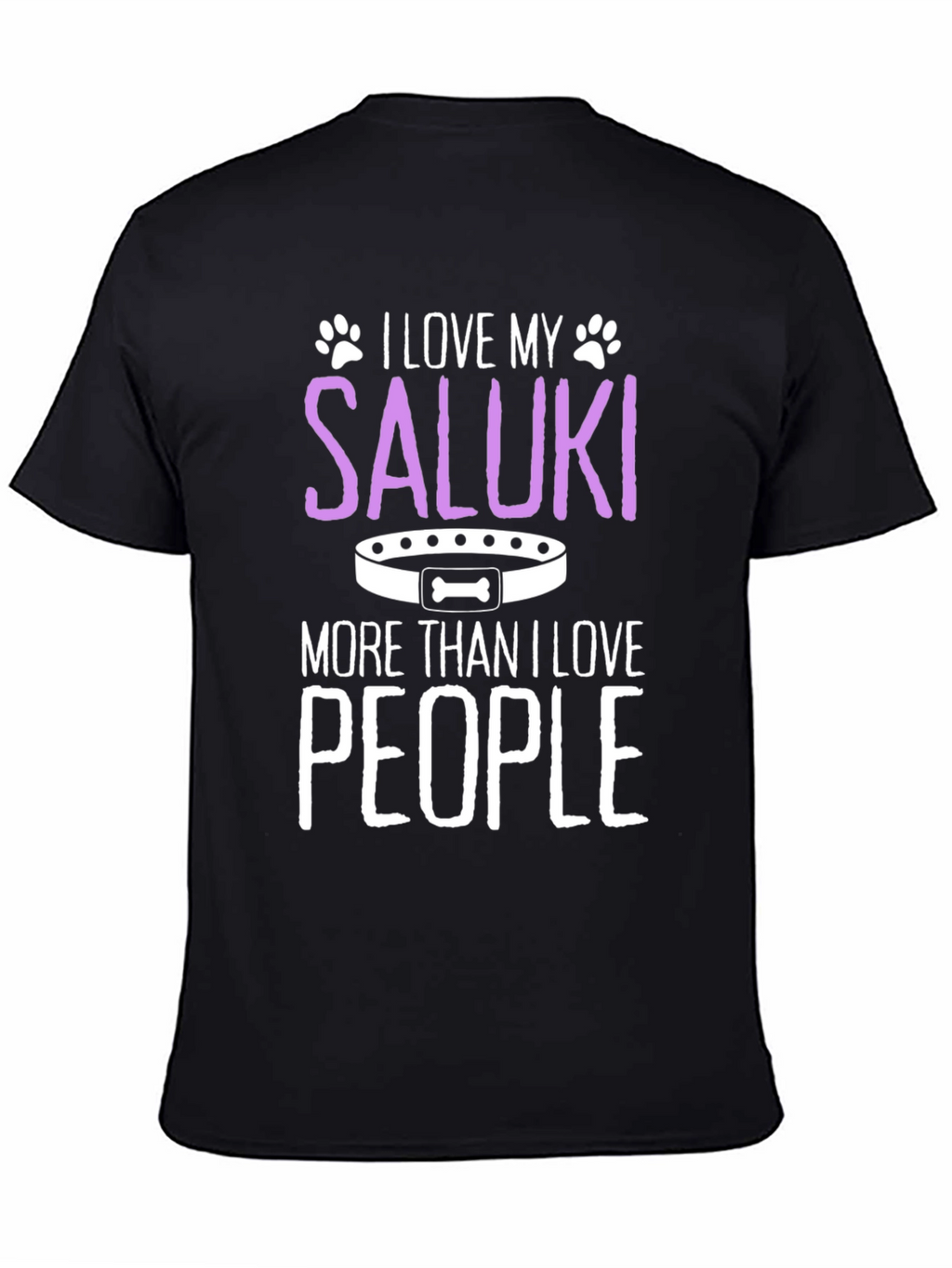 I Love My Saluki T-Shirt - Dog Lover Tee