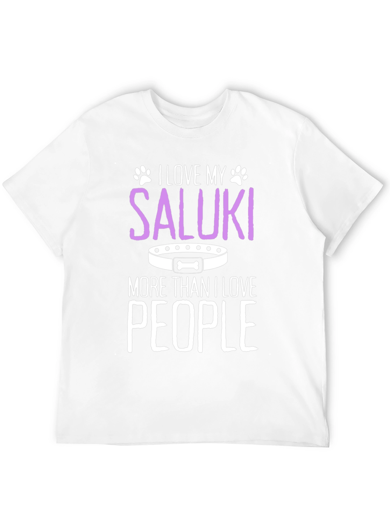 I Love My Saluki T-Shirt - Dog Lover Tee