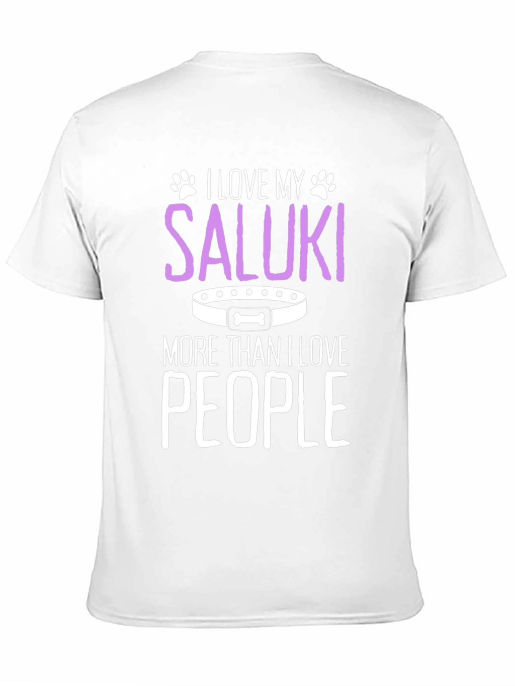 I Love My Saluki T-Shirt - Dog Lover Tee