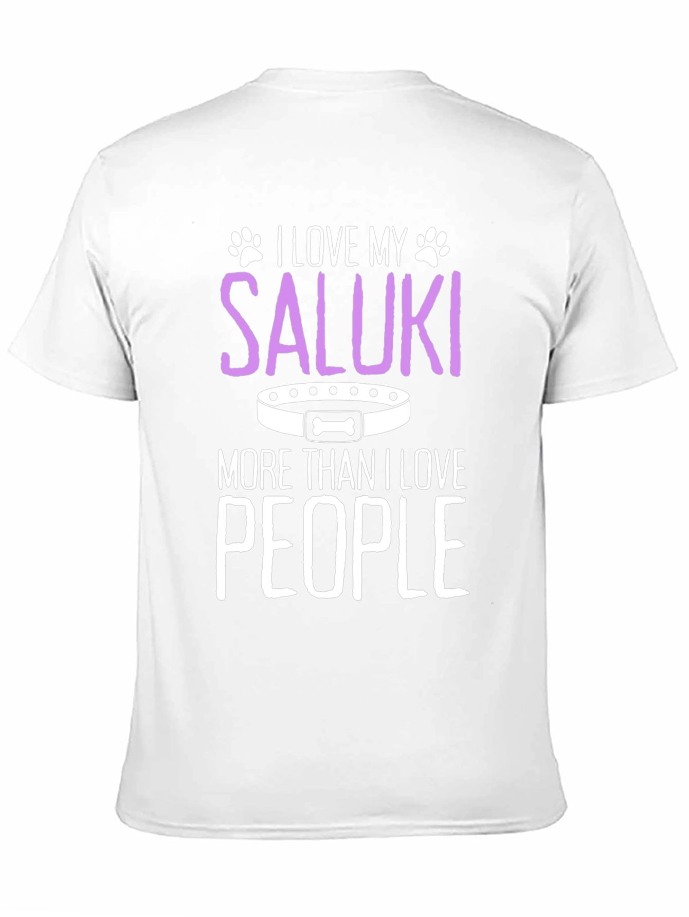 I Love My Saluki T-Shirt - Dog Lover Tee