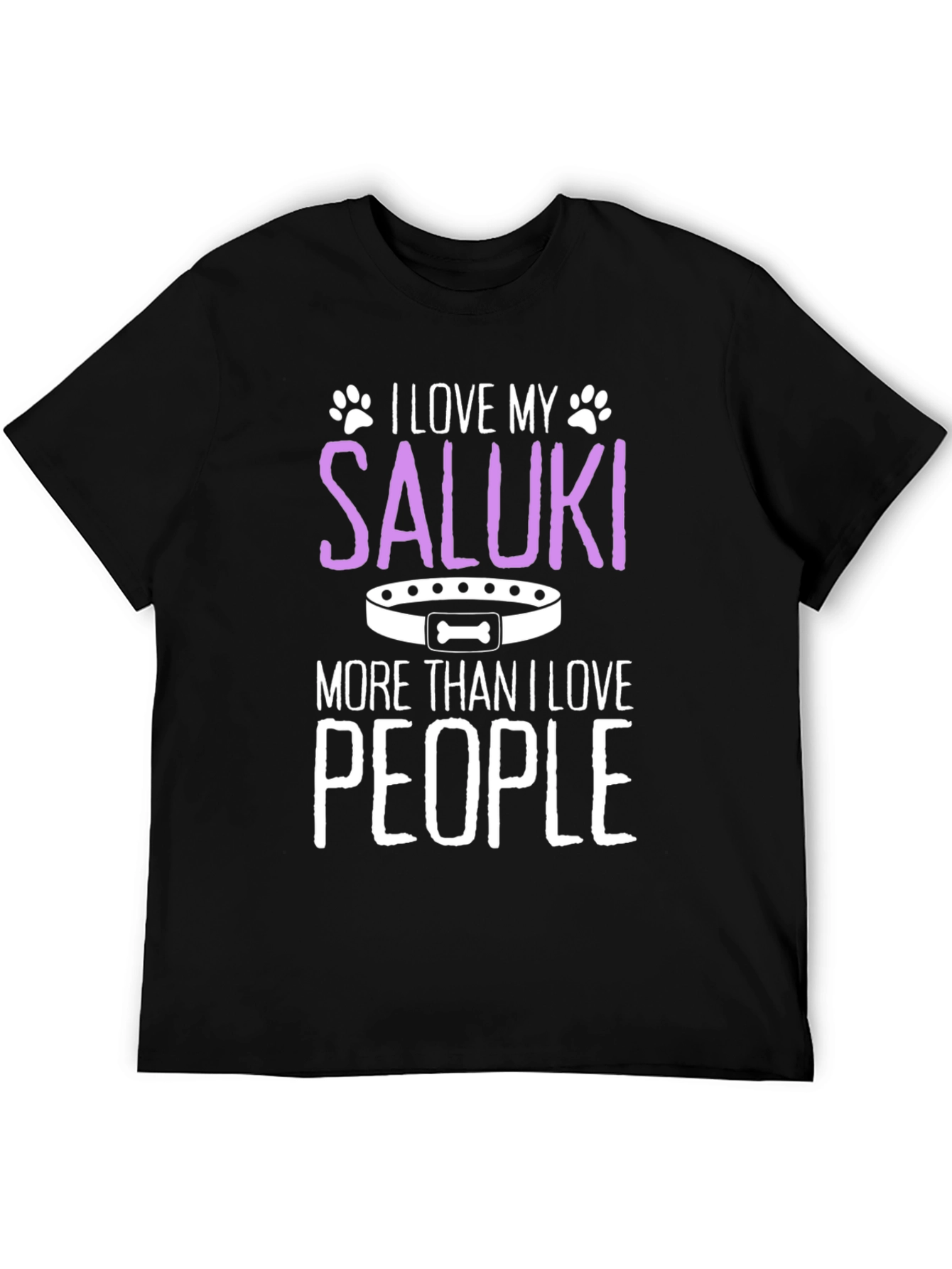 I Love My Saluki T-Shirt - Dog Lover Tee
