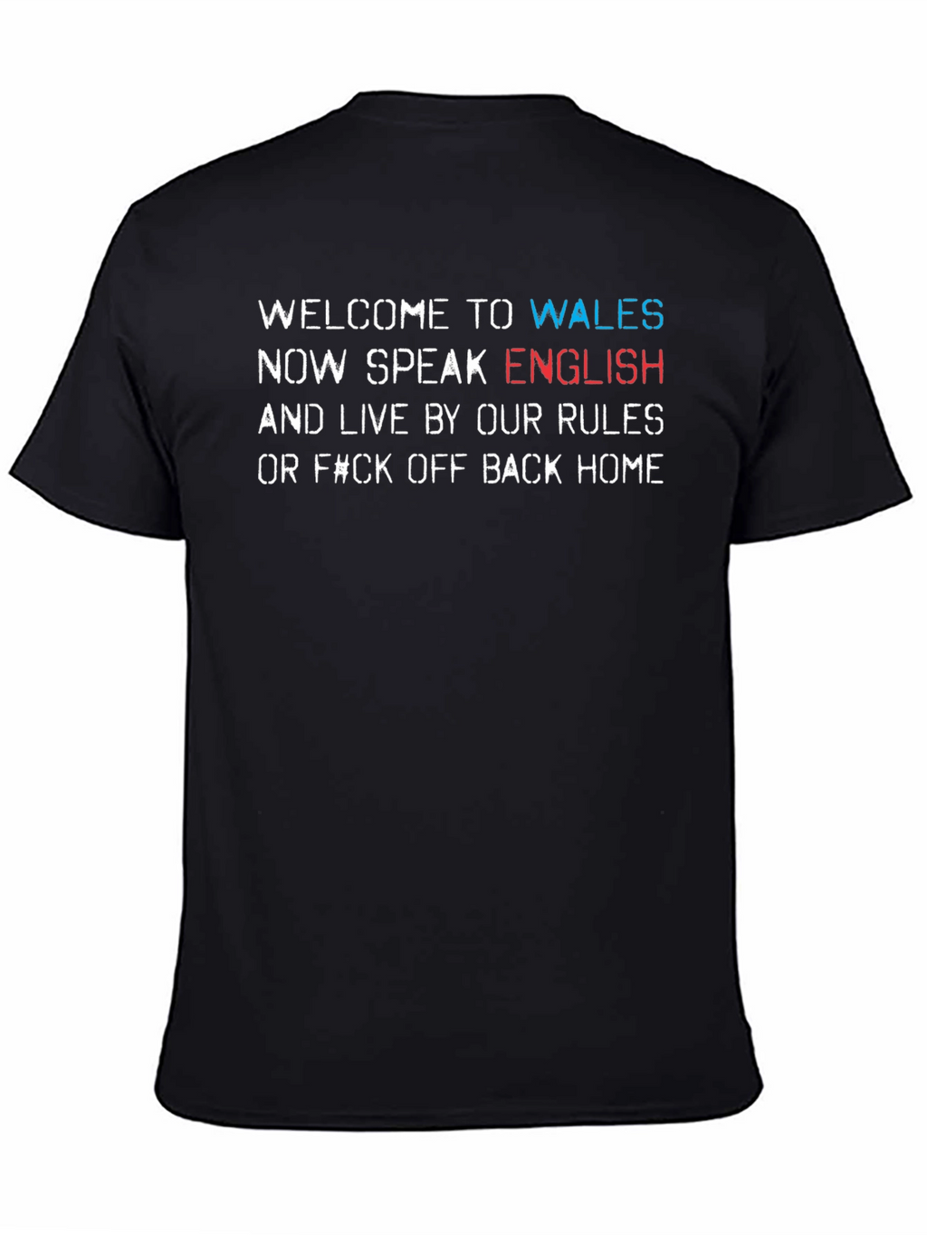 Wales T-Shirt: Speak English or Go Home