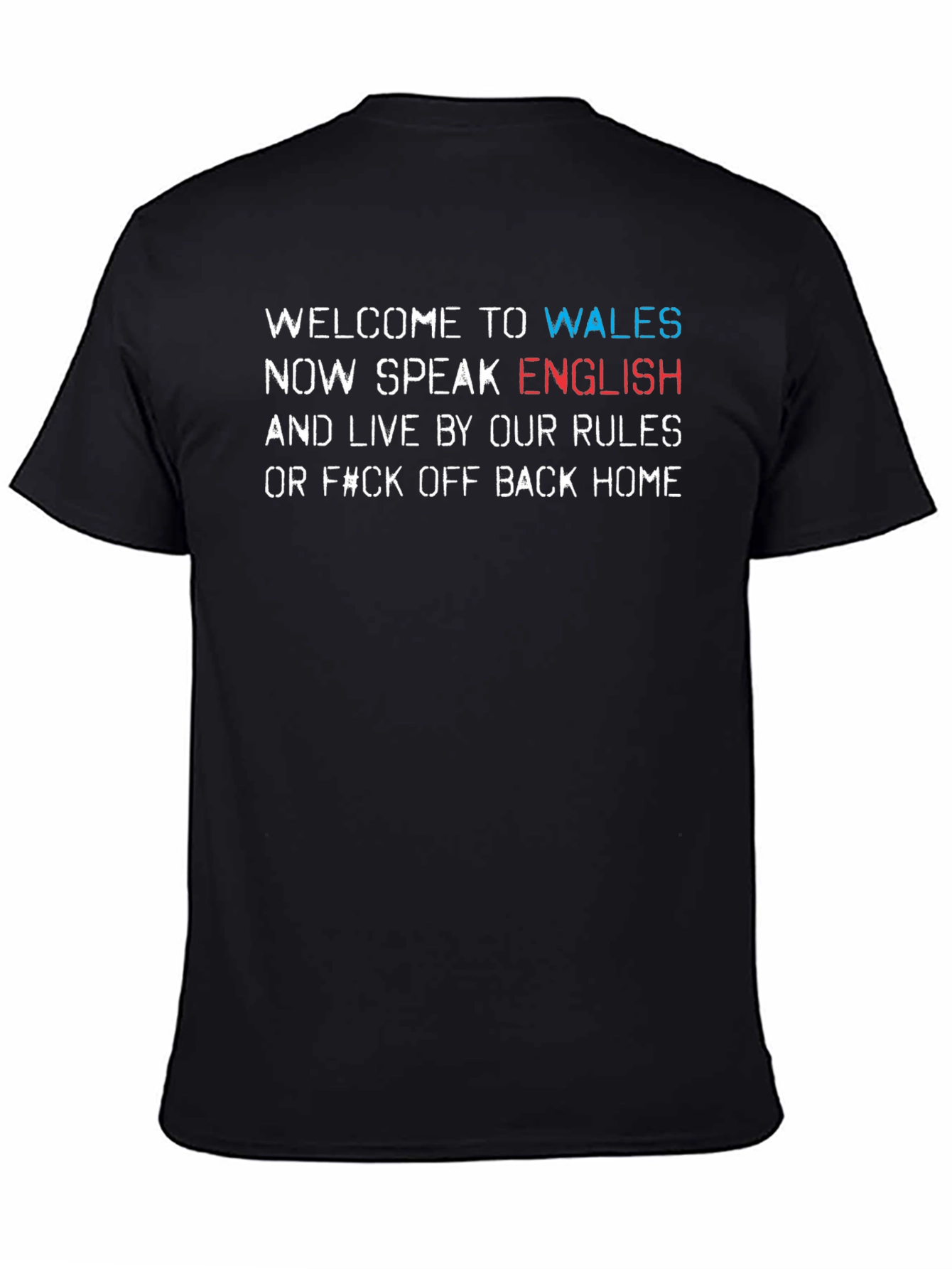 Wales T-Shirt: Speak English or Go Home