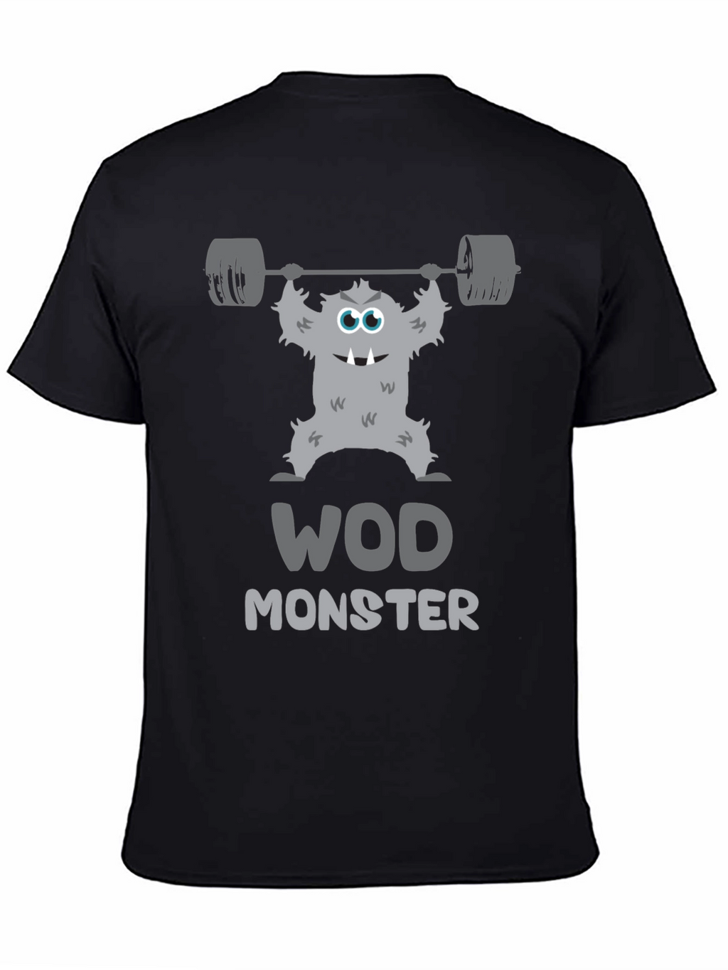 WOD Monster Graphic T-Shirt - Workout Motivation