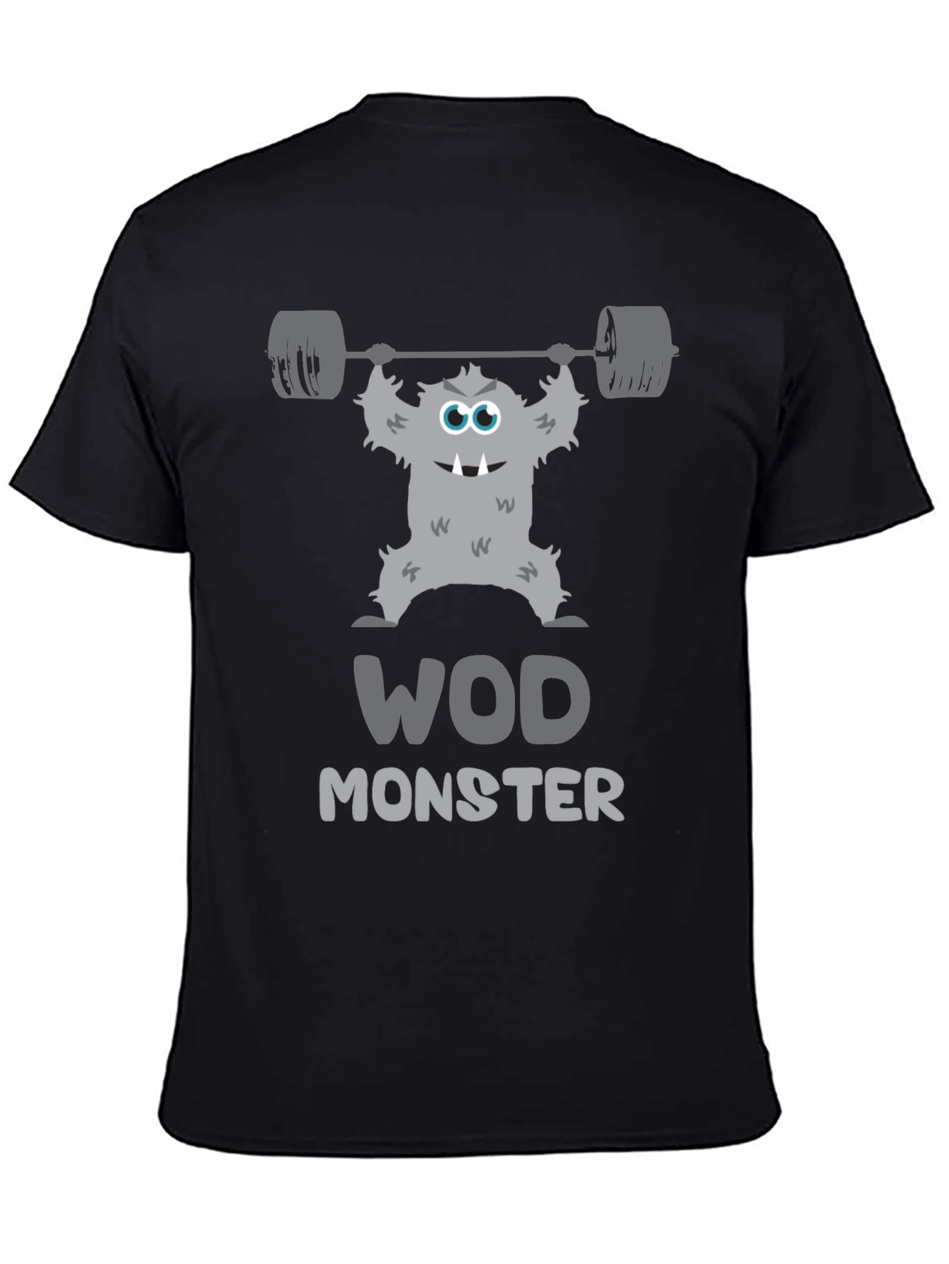 WOD Monster Graphic T-Shirt - Workout Motivation