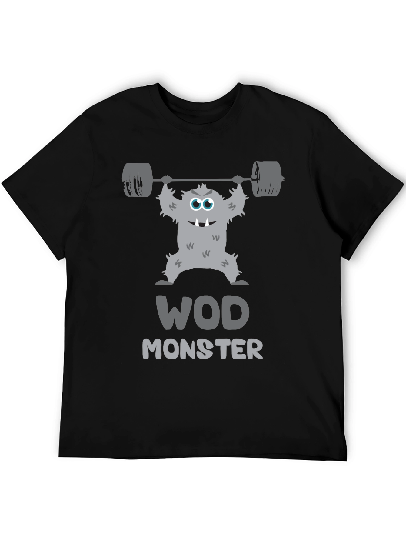 WOD Monster Graphic T-Shirt - Workout Motivation