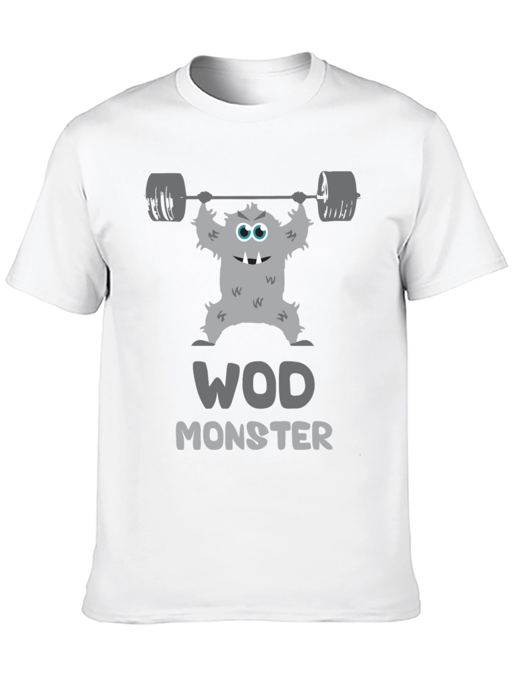 WOD Monster Graphic T-Shirt - Workout Motivation
