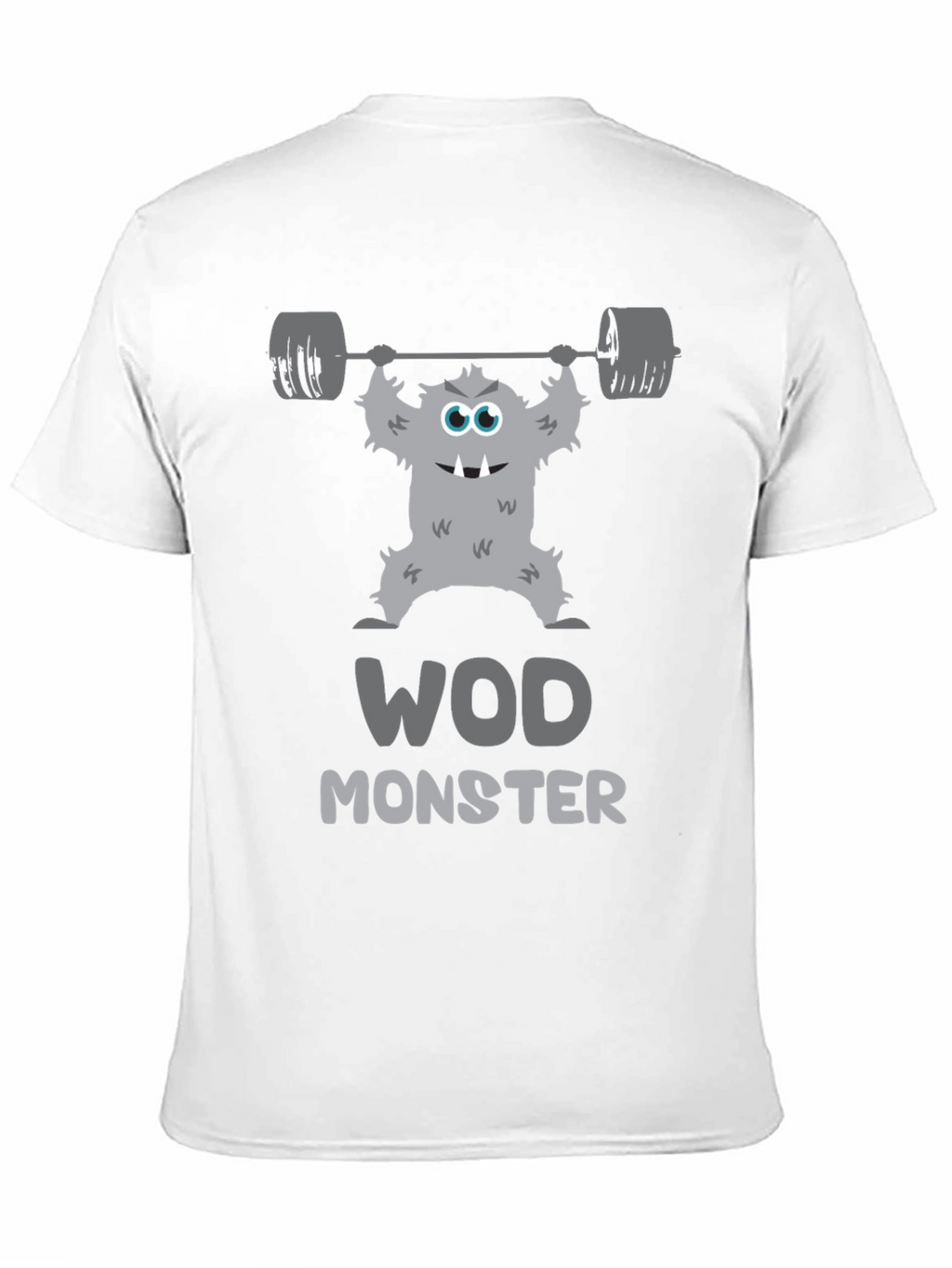 WOD Monster Graphic T-Shirt - Workout Motivation