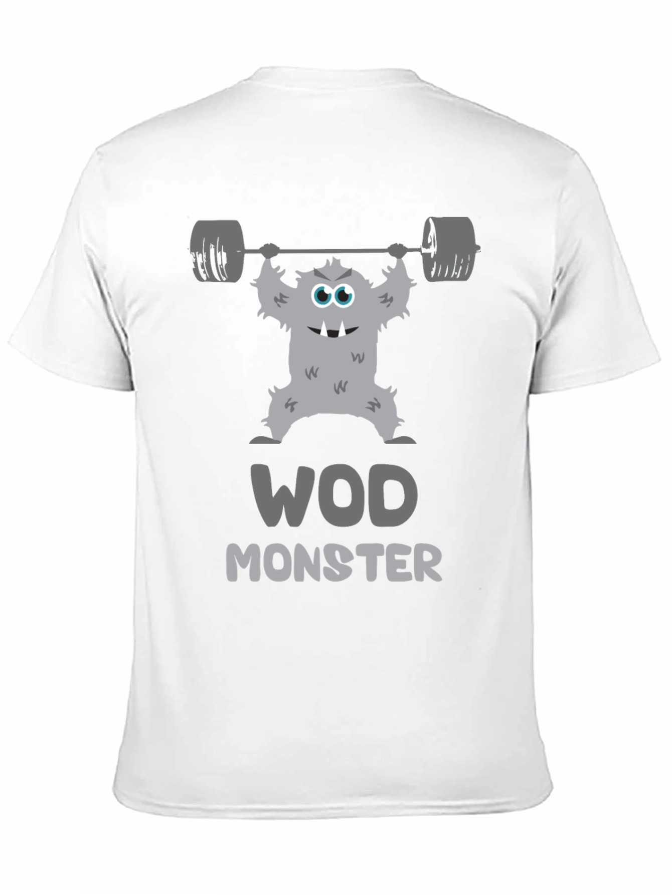 WOD Monster Graphic T-Shirt - Workout Motivation