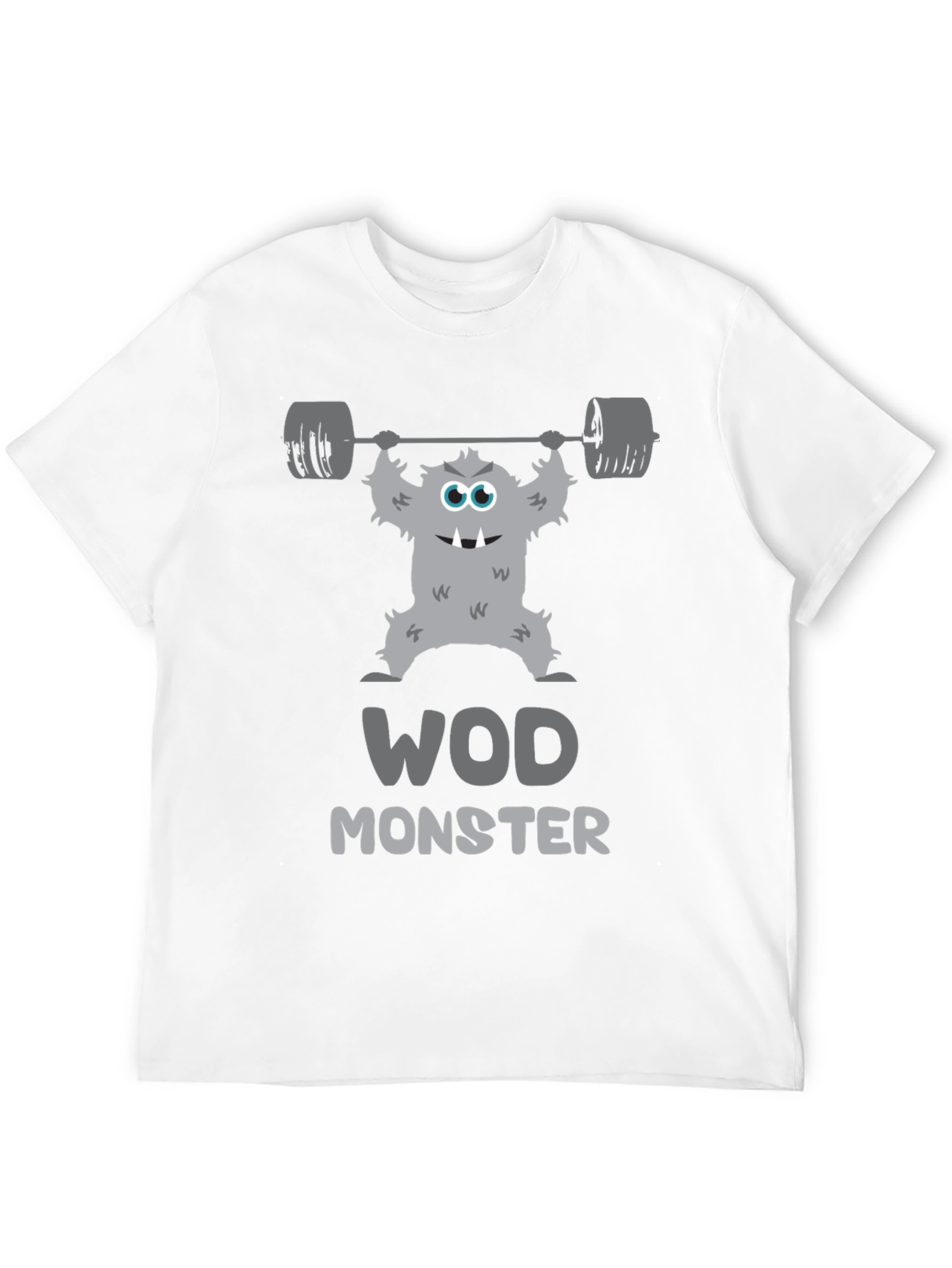 WOD Monster Graphic T-Shirt - Workout Motivation