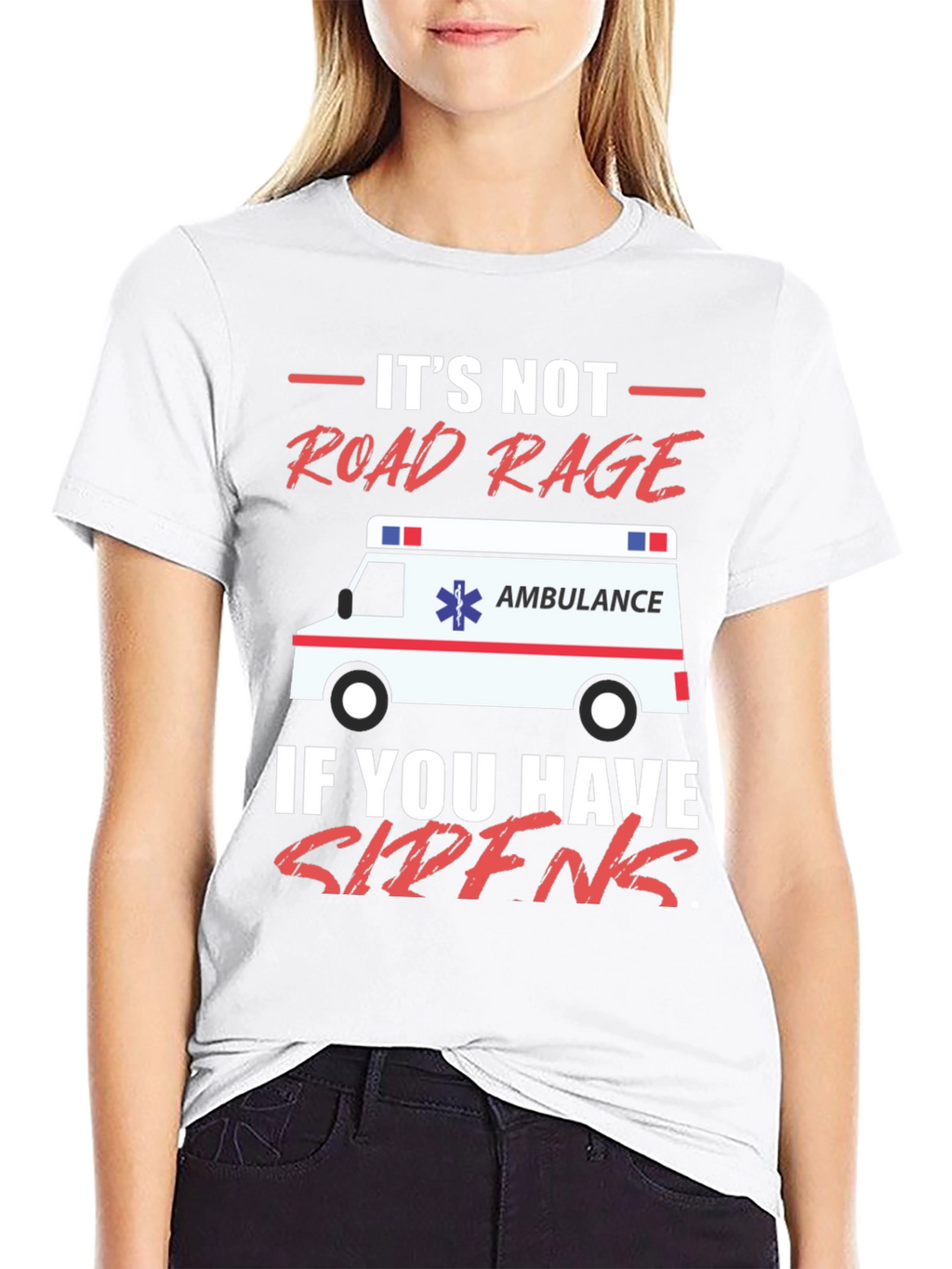 Funny EMT Road Rage T-Shirt