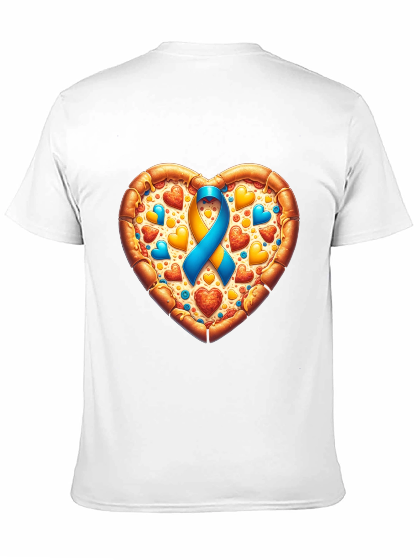 Pizza Heart Awareness T-Shirt