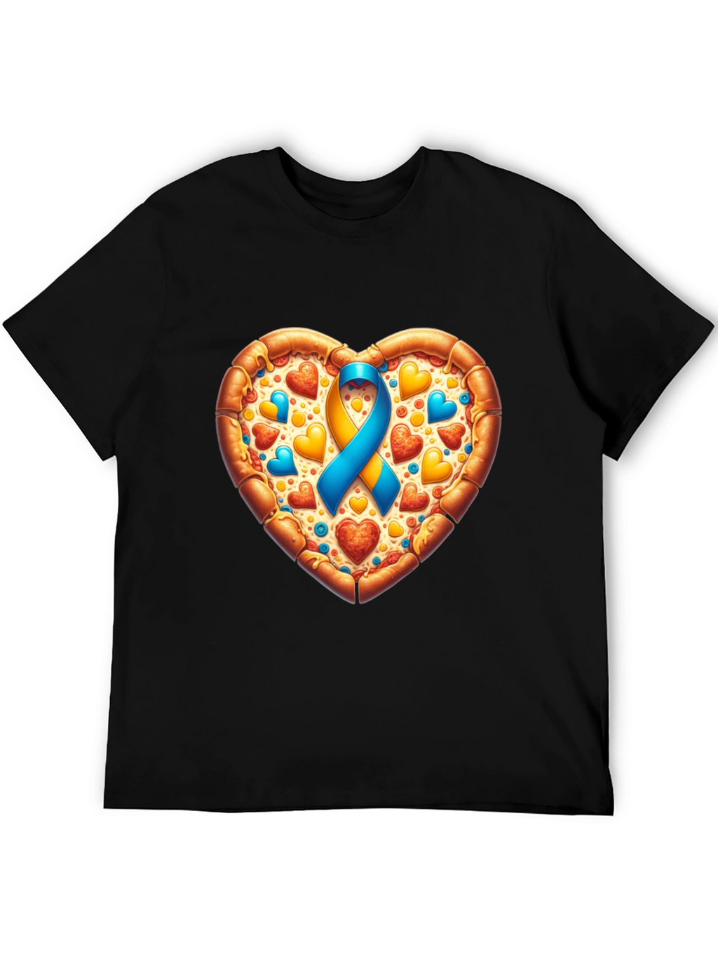 Pizza Heart Awareness T-Shirt