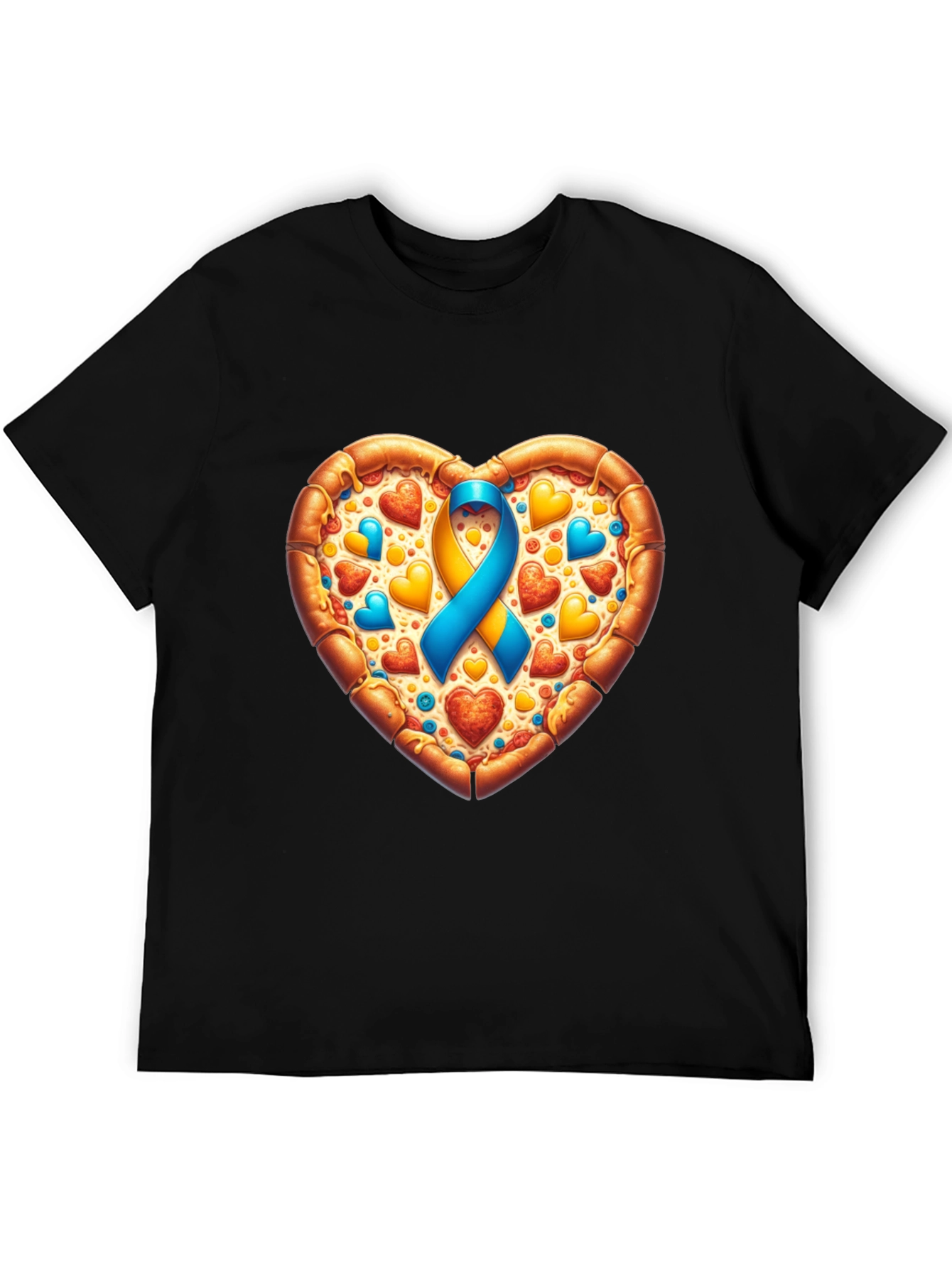 Pizza Heart Awareness T-Shirt