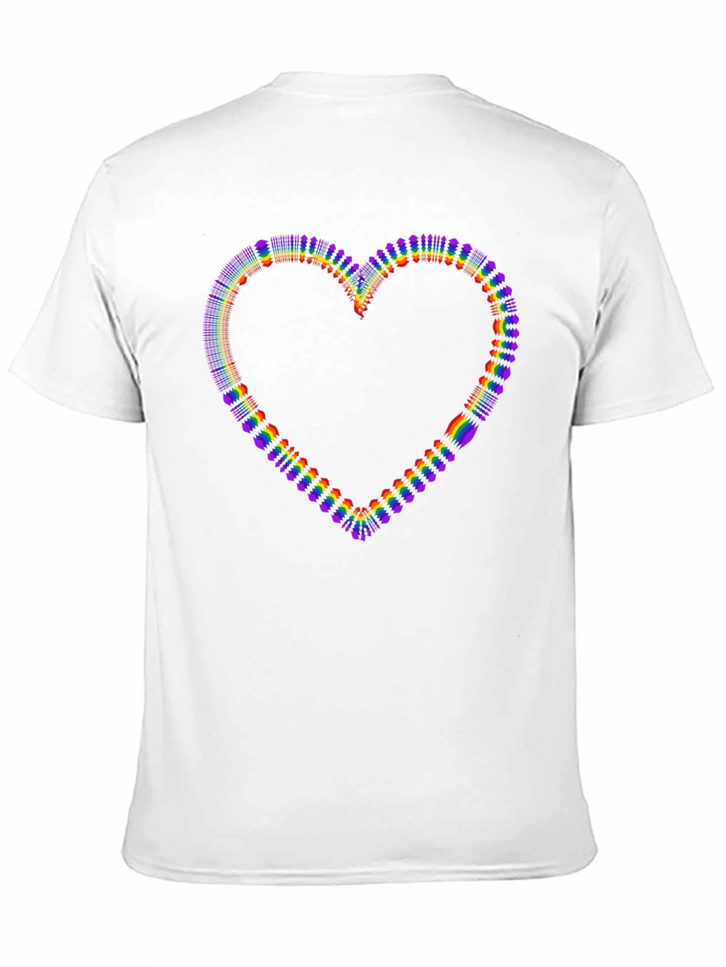 Rainbow Heart Graphic Tee - Pride Edition