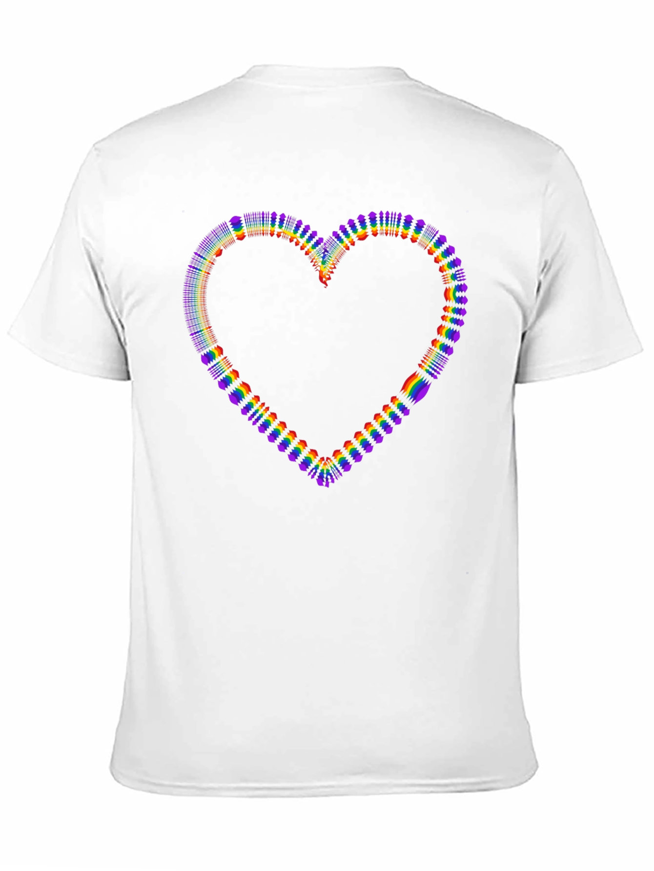 Rainbow Heart Graphic Tee - Pride Edition