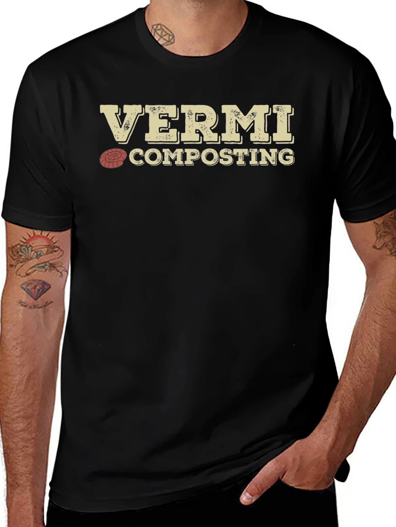 Vermicomposting T-Shirt - Worm Composting Tee